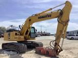 Used Komatsu excavator